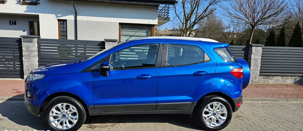 Ford EcoSport cena 37903 przebieg: 142347, rok produkcji 2014 z Zawiercie małe 631